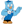 A blue owl who works as a plumber.